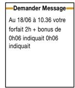 SPV M5000 - Consulter vote suivi conso avec le #123# - 1