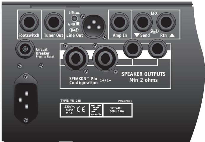 TRAYNOR XS800H - XLR Balanced Line Out Jack - 1