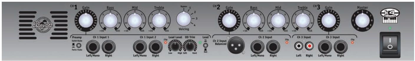 TRAYNOR YS1045 - Specifications - 1