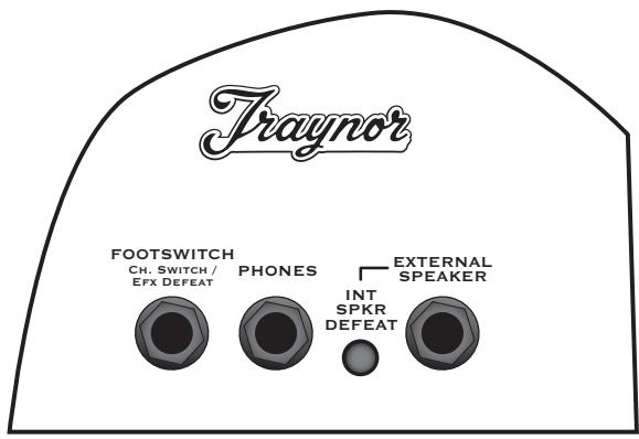 TRAYNOR YS1051 - Prise "external speaker - 1