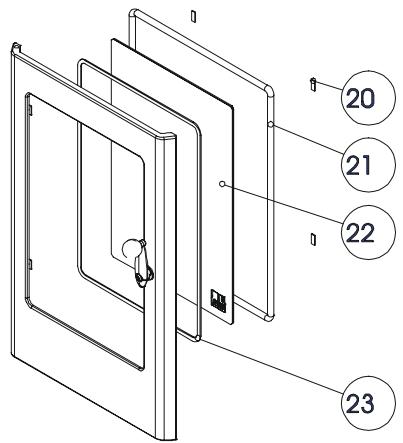 AUSTRO FLAMM BINGO - PROSPETTO DEI RICAMBI PRINCIPALI - 2