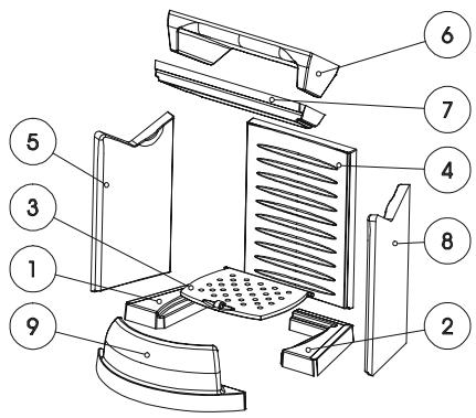 AUSTRO FLAMM LUBA - DIE WICHTIGSTEN ERSATZTEILE - ÜBERSICHT - 1