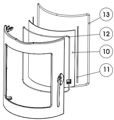 AUSTRO FLAMM LUBA - PRINCIPALES PIECES DÉTACHÉES - 2