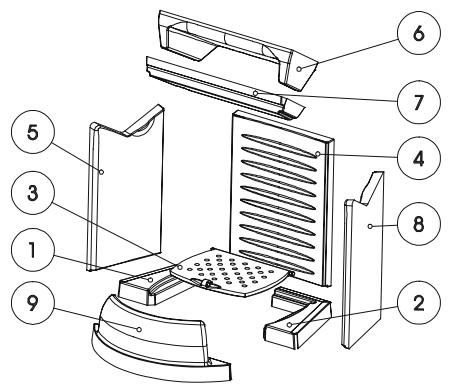 AUSTRO FLAMM LUBA - PROSPETTO DEI RICAMBI PRINCIPALI - 1