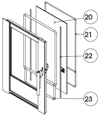 AUSTRO FLAMM PUR - PRINCIPALES PIECES DÉTACHÉES - 2