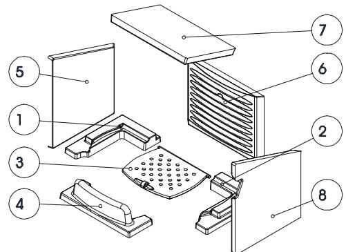 AUSTRO FLAMM SPARK - PROSPETTO DEI RICAMBI PRINCIPALI - 1
