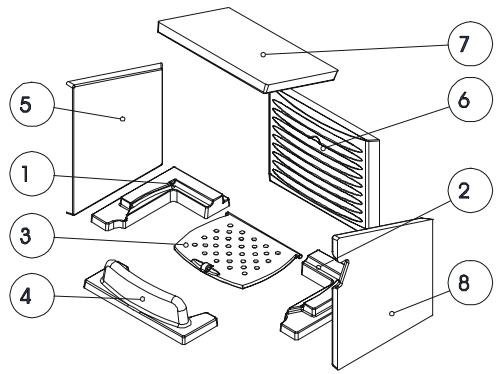 AUSTRO FLAMM SPARK - DIE WICHTIGSTEN ERSATZTEILE - ÜBERSICHT - 1