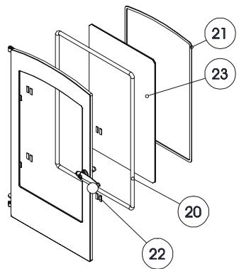 AUSTRO FLAMM SPARK - PRINCIPALES PIECES DÉTACHÉES - 2