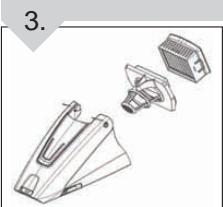 DIRT DEVIL BD10125 - Retrait et remplacement du filtre - 3