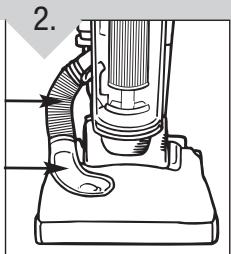 DIRT DEVIL M085845RDI - En cas d'obstruction pendant l'utilisation des accessoires : - 2