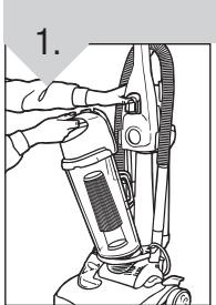 DIRT DEVIL M085845RDI - En cas d'obstruction pendant l'utilisation des accessoires : - 1