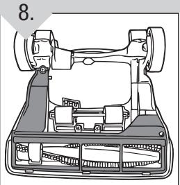 DIRT DEVIL M085845RDI - Pour enlever la courroie - 8