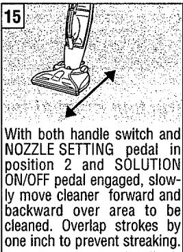 DIRT DEVIL MCE5500CA - OPERATING INSTRUCTIONS - 15