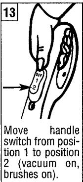 DIRT DEVIL MCE5500CA - OPERATING INSTRUCTIONS - 13