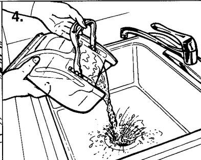 DIRT DEVIL MCE6000 - POUR VIDER ET NETTOYER LE RÉSERVOIR D'EAU SALE - 4