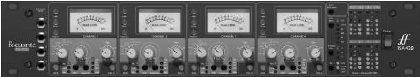 FOCUSRITE ISA428 - Installation de la carte de conversion a/n optionnelle - 1