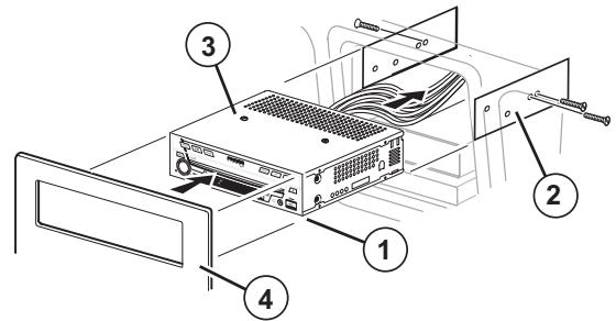 JENSEN UV9 - Instalacion del ISO-DIN final - 1