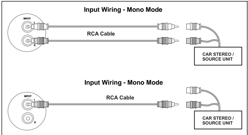 JENSEN POWER 880 - Input Wiring - 2