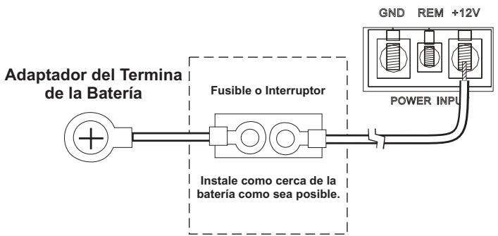 JENSEN POWER 880 - Terminal de Potencia (+12V/B+) - 1