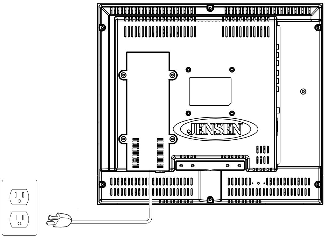 JENSEN VOYAGER JE1507 - Connecting to your Power Supply - 1