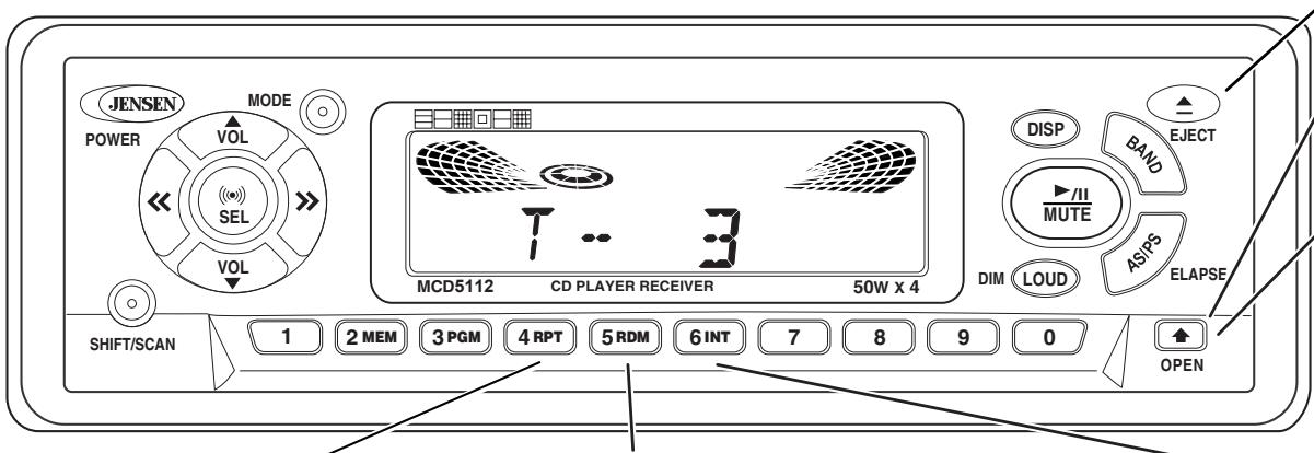 JENSEN VOYAGER MCD5112 - Note - 2