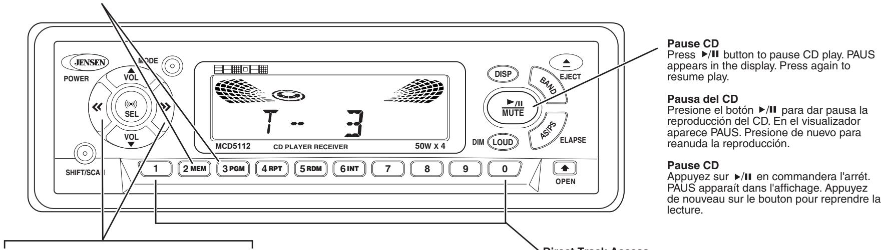 JENSEN VOYAGER MCD5112 - PROGRAM MODE - 1
