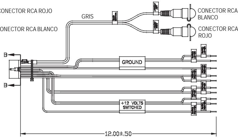 JENSEN VOYAGER MSR200 - CABLEADO - 6