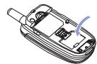 VK MOBILE VK1020 - Insertion de la carte SIM et de la batterie - 3