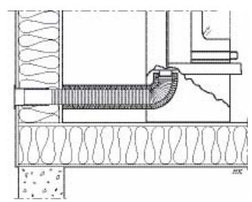 HANDOL H25 - Arrivée de l'air de combustion - 2
