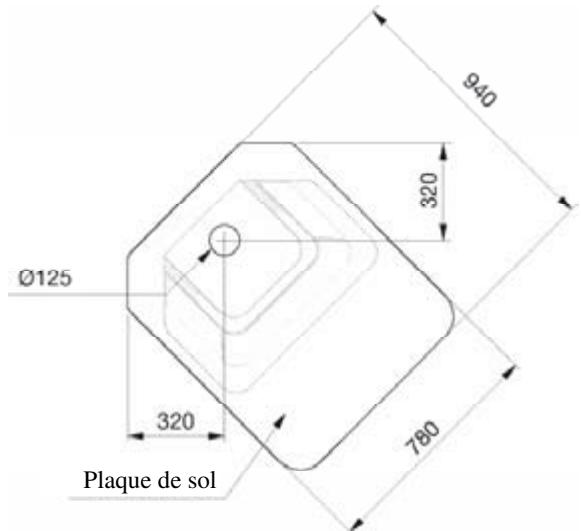 HANDOL H25 - Plaque de sol pour série Handöl 20 (en option) - 1