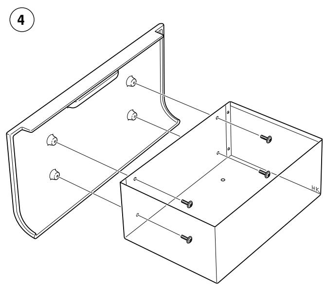 HANDOL H31 - Montage des accessoires · Tiroir coulissant - 3