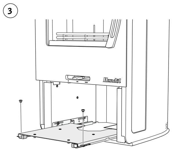 HANDOL H31 - Montage des accessoires · Tiroir coulissant - 2