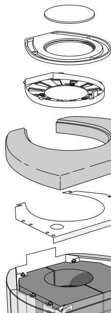 HANDOL H34T - Réserveir de chaleur sur dessus en pierre ullaire - 4
