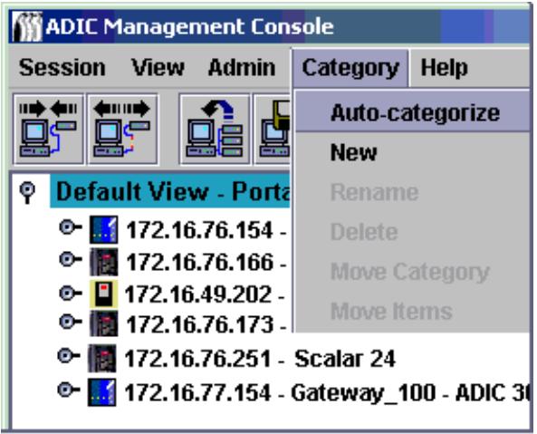 QUANTUM ADIC MANAGEMENT CONSOLE - Pour regrouper des appareils par sous-réseau - 1