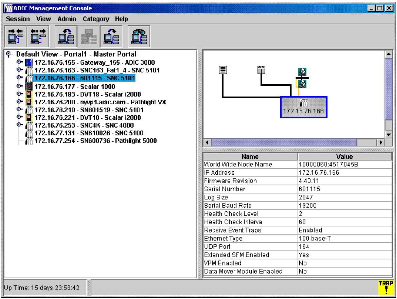 QUANTUM ADIC MANAGEMENT CONSOLE - Attention - 1