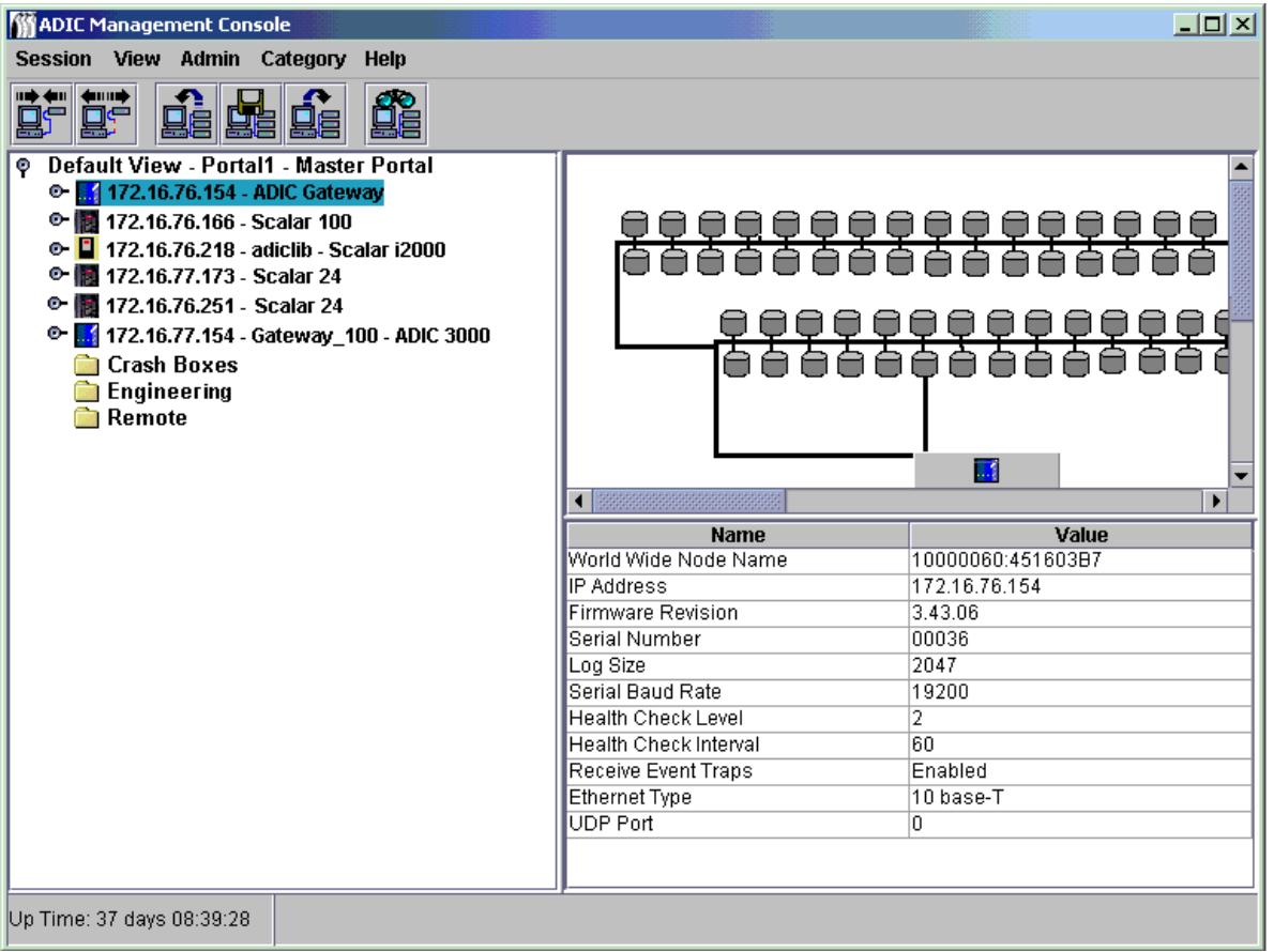 QUANTUM ADIC MANAGEMENT CONSOLE - Pour glisser-déposer des-appareils dans et hors des catégories - 1