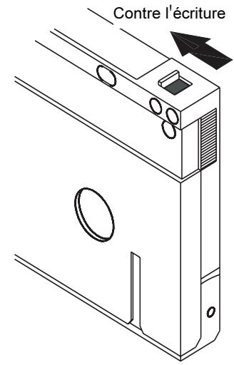 QUANTUM DAT 160 - Protection d'une cartouche DAT contre l'écriture - 1