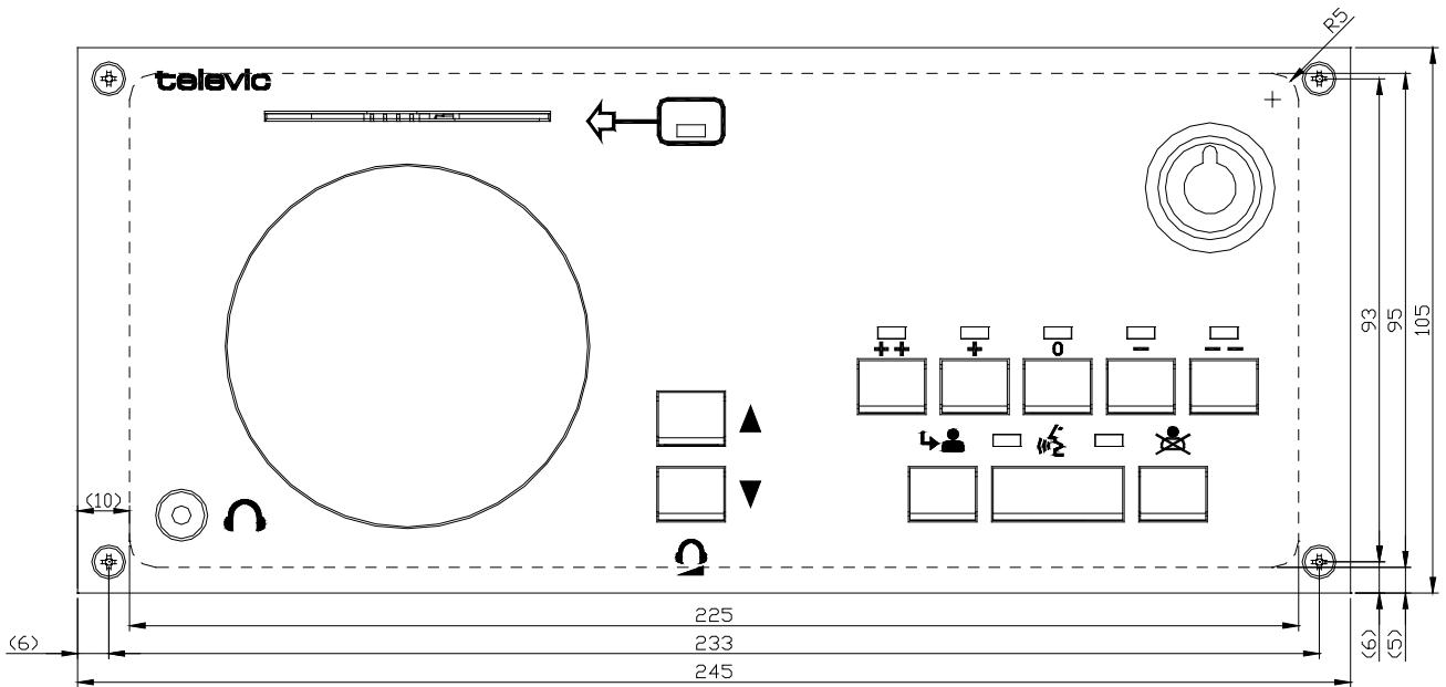 TELEVIC FD-MV5B - Connectique - 1