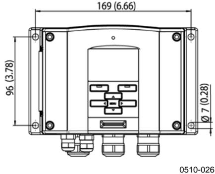 VAISALA MMT330 - Transmitter Housing Standard Installation - 1
