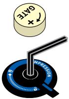 DAHON ARGYLE - Einstellen des Floodgates (Abb. 3) (NUR Argyle 409, Pike, Revelation and Reba) - 5