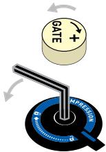 DAHON ARGYLE - Einstellen des Floodgates (Abb. 3) (NUR Argyle 409, Pike, Revelation and Reba) - 4