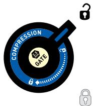 DAHON ARGYLE - SISTEMA DI SMORZAMENTO DEL CONTROLLO MOVIMENTO (Pike, Revelation, Reba, Domain 318IS, Argyle 318 &amp; 409) - 3