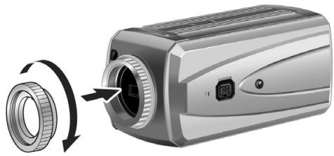 ENEO VKC-1335 - Montage de l'objet à monture C - 1