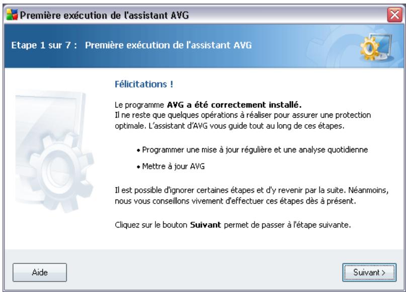 AVG 8.5 ANTI-VIRUS EDITION - Présentation de l'assistant d'installation AVG - 1