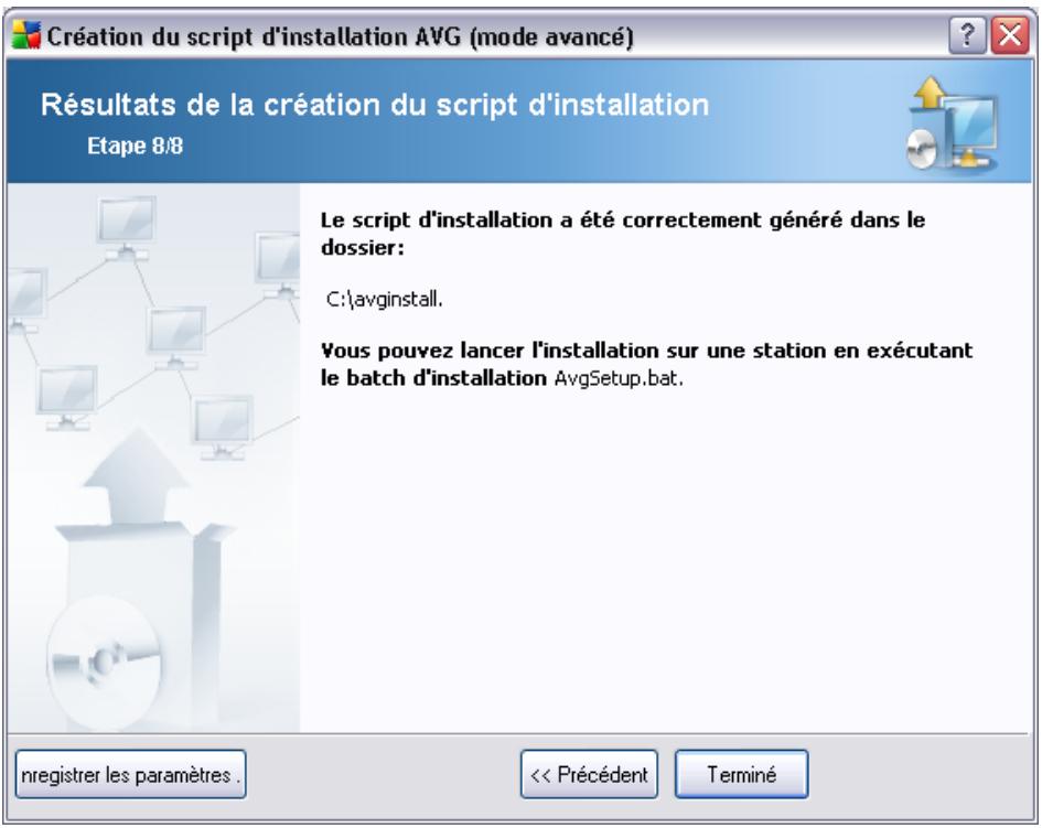 AVG 8.5 ANTIVIRUS NETWORK EDITION - Création du script d'installation d'avg - 8