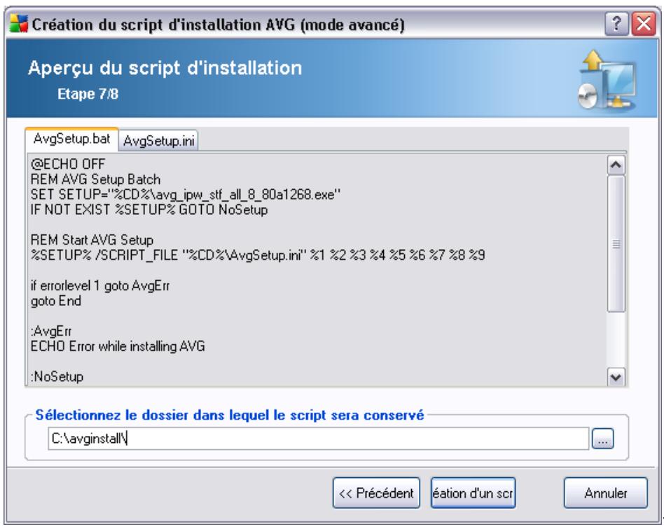 AVG 8.5 ANTIVIRUS NETWORK EDITION - Création du script d'installation d'avg - 7