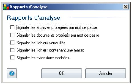 AVG 8.5 FILE SERVER EDITION - Modification de la configuration de l'analyse - 2