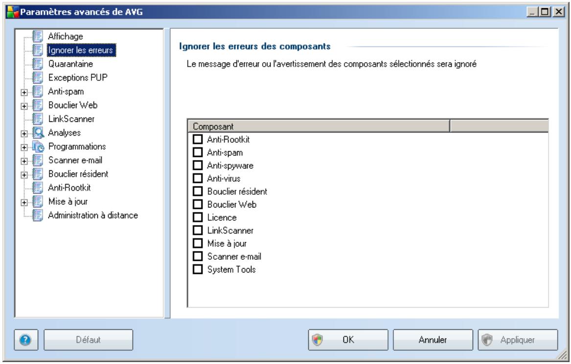 AVG 8.5 FILE SERVER EDITION - Ignorer les erreurs - 1