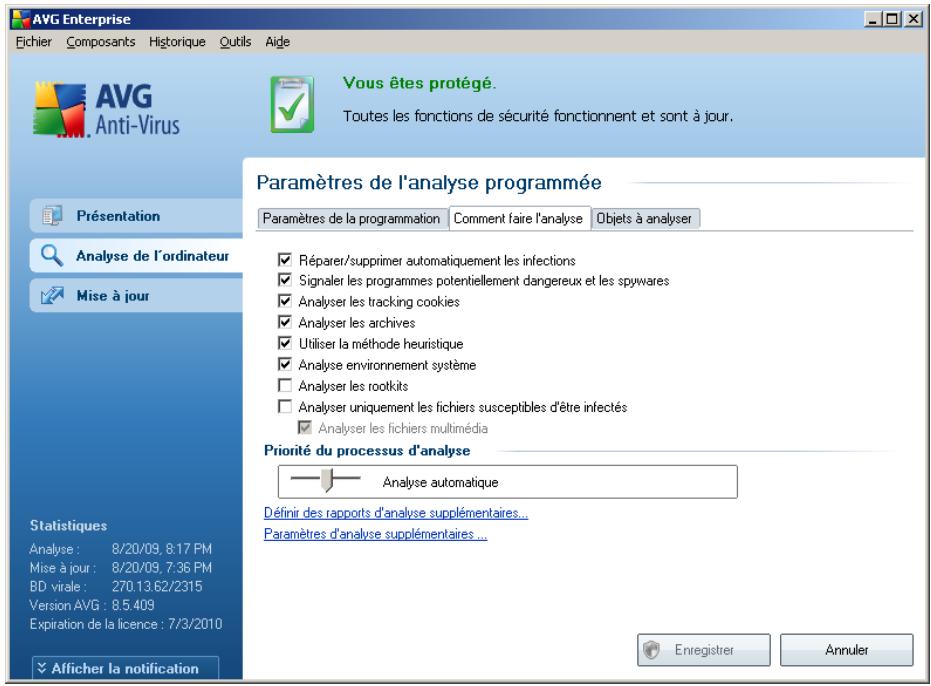 AVG 8.5 FILE SERVER EDITION - Comment faire l'analyse - 1