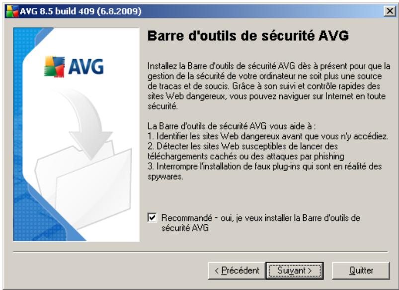 AVG 8.5 FILE SERVER EDITION - Barre d'outils de sécurité AVG - 1